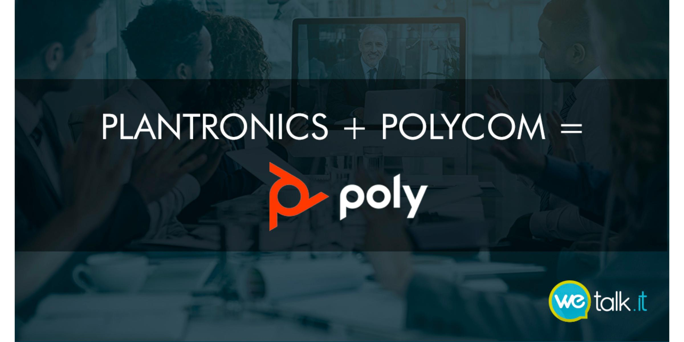 União entre Polycom e Plantronics - Conheça a Poly